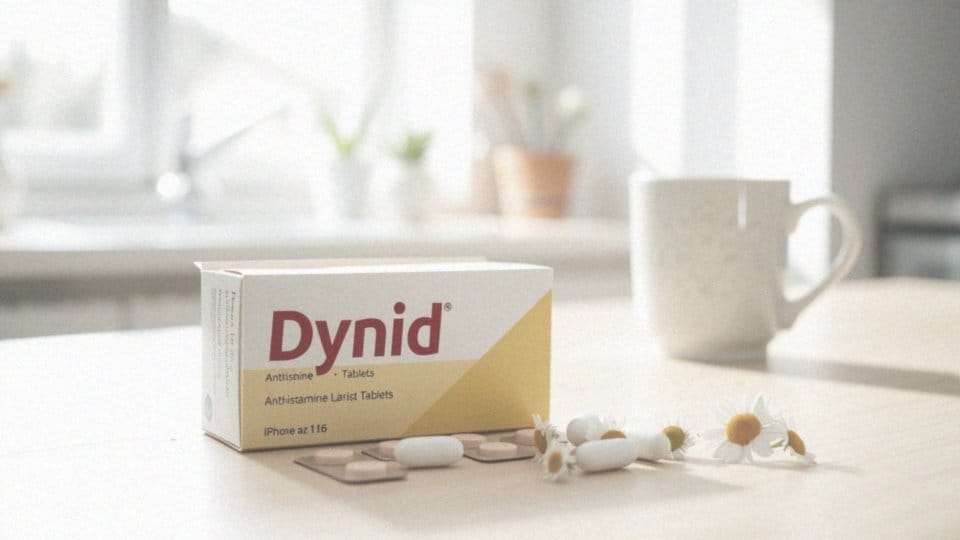 Jakie objawy alergii łagodzi lek Dynid?
