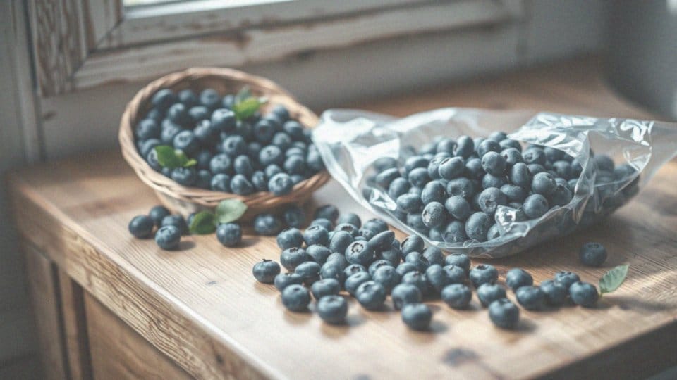 Jakie są różnice między świeżymi a mrożonymi borówkami?
