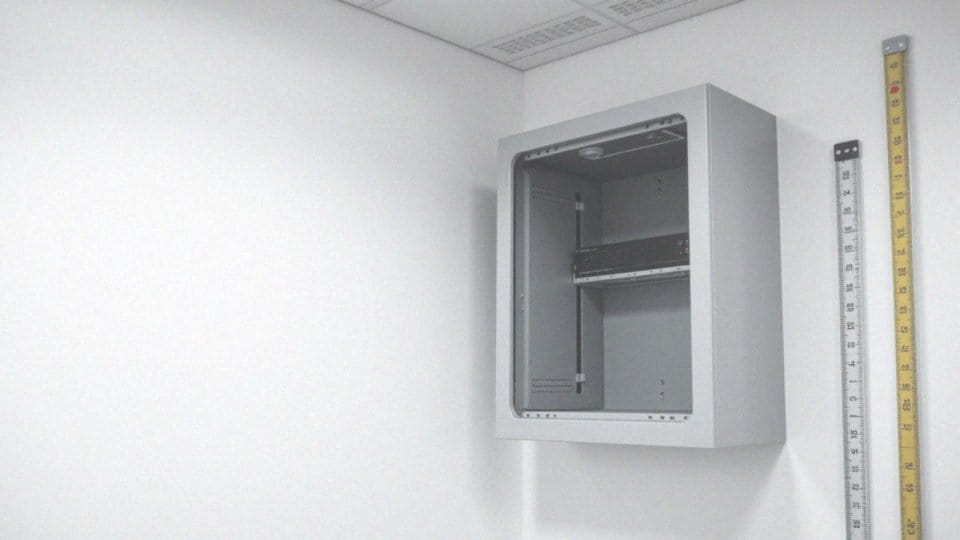 Jakie są wymiary i stopień ochrony szaf rack podtynkowych?
