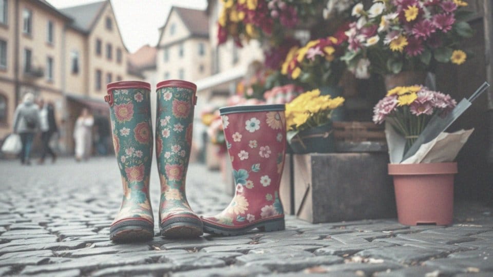 Jakie trendy w modzie dotyczą kaloszy damskich?