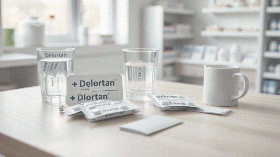 Jakie są ostrzeżenia i środki ostrożności przy stosowaniu Delortanu?