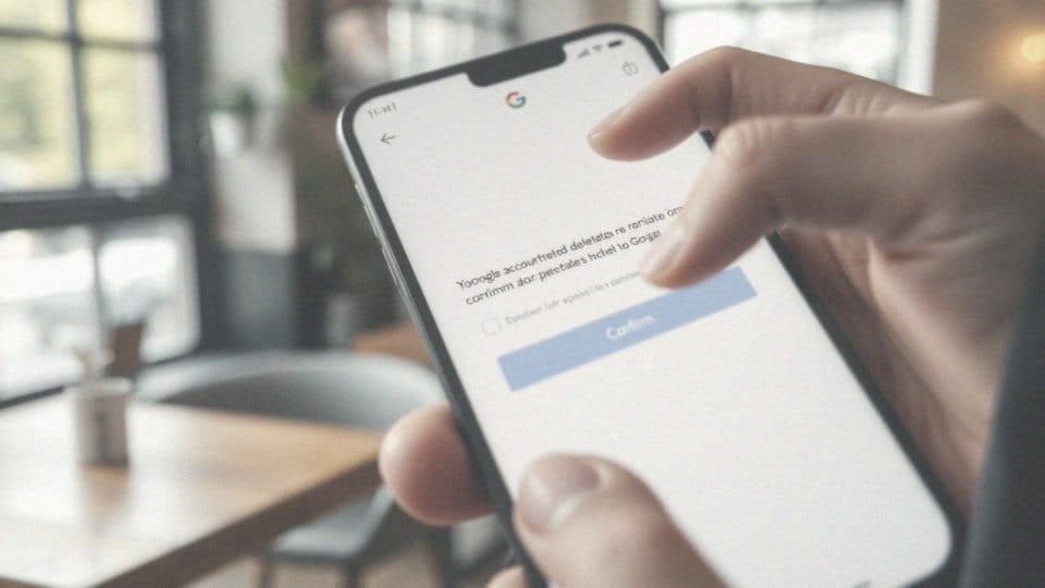 Czy musisz potwierdzić usunięcie konta Google?