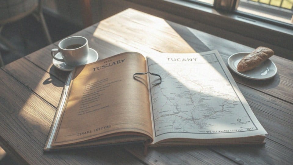 Jakie informacje można znaleźć w mapie lub przewodniku po Włoszech?