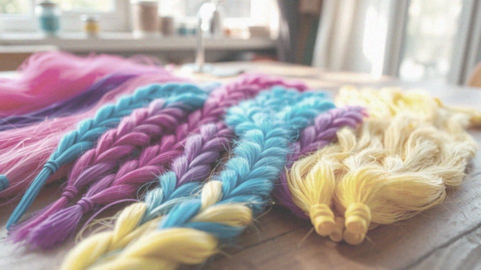 Dlaczego warto używać włosów syntetycznych do warkoczyków?