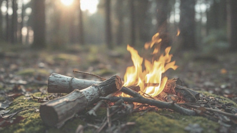 Jaka temperatura jest potrzebna do rozpalania ogniska?
