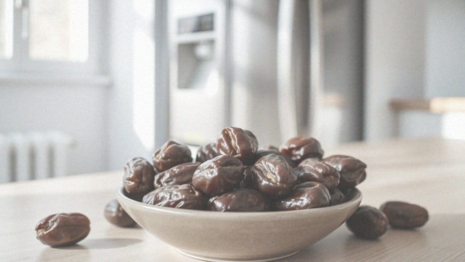 Jak powinno się przechowywać świeże daktyle?