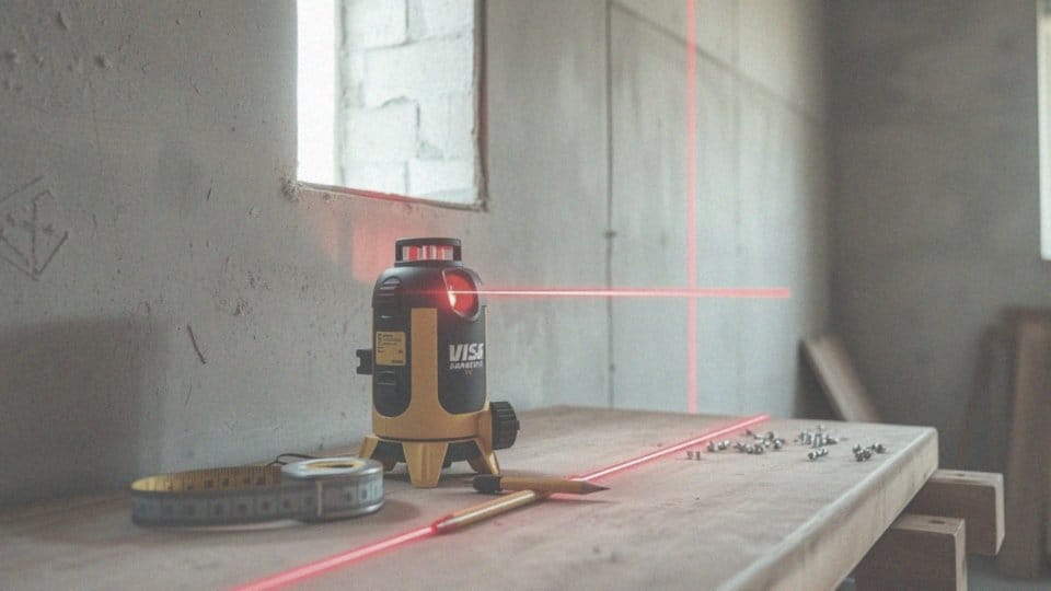 Jakie błędy można popełnić podczas używania poziomicy laserowej?