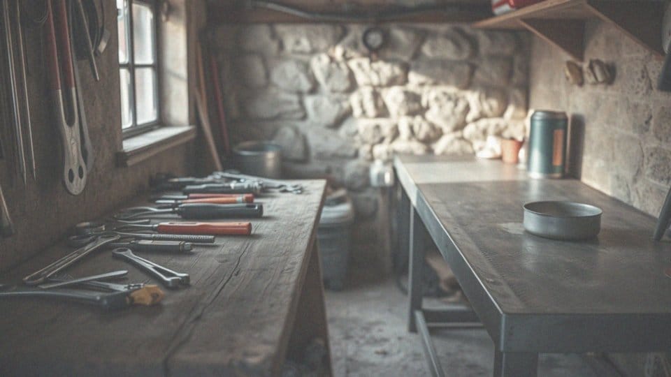 Jakie są różnice między drewnianym a metalowym stołem warsztatowym?