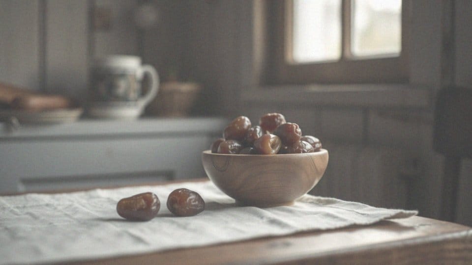 Daktyle suszone na noc – zdrowotne korzyści i zastosowania