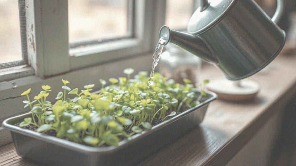 Jak podlewać rzeżuchę? Najlepsze metody i zasady pielęgnacji