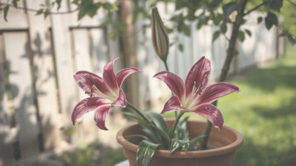 Lilia w doniczce Biedronka – jak uprawiać tę piękną roślinę?