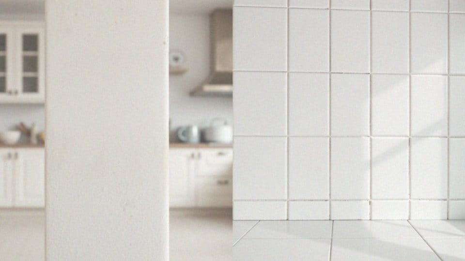 Malowanie płytek w kuchni przed i po – skuteczny sposób na metamorfozę