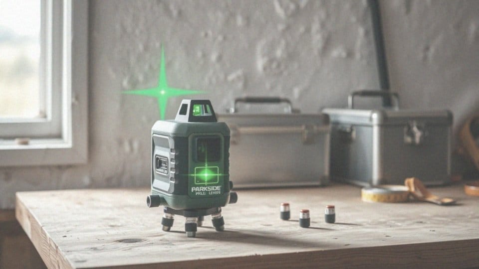 Poziomica laserowa Parkside – klucz do precyzyjnych pomiarów