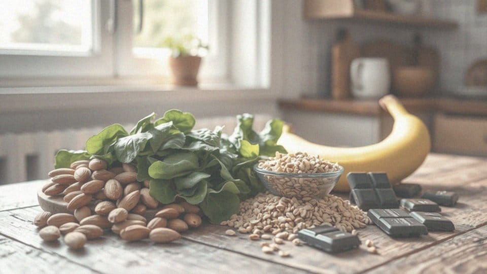 Produkty bogate w magnez i witaminę B6 – klucz do zdrowia