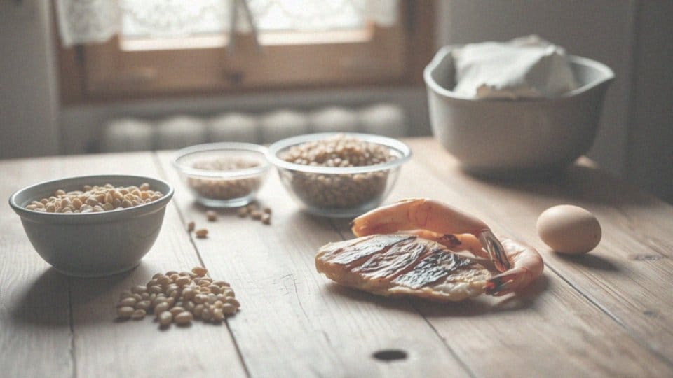 Produkty zawierające dużo białka – tabela i źródła białka w diecie