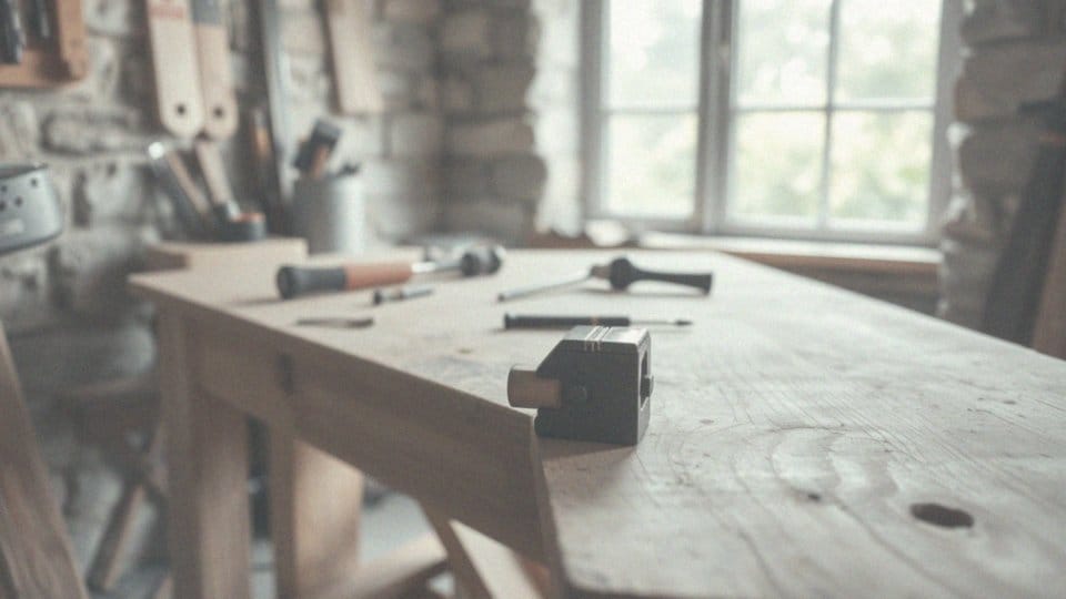 Stół warsztatowy drewniany – idealny wybór dla każdego majsterkowicza