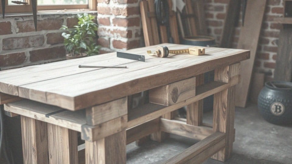 Stół warsztatowy z palet – jak go samodzielnie zbudować?