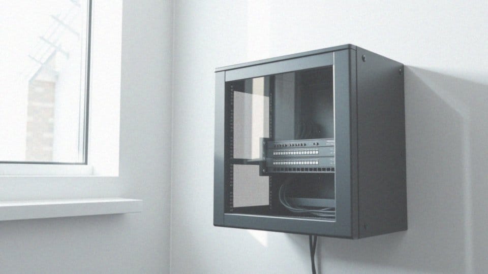 Szafa rack 10 cali – najważniejsze informacje i zastosowania