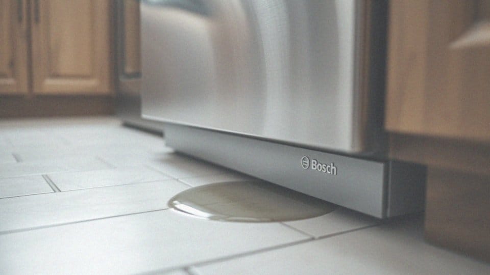 Zmywarka Bosch błąd E15 – koszt naprawy i przyczyny problemu